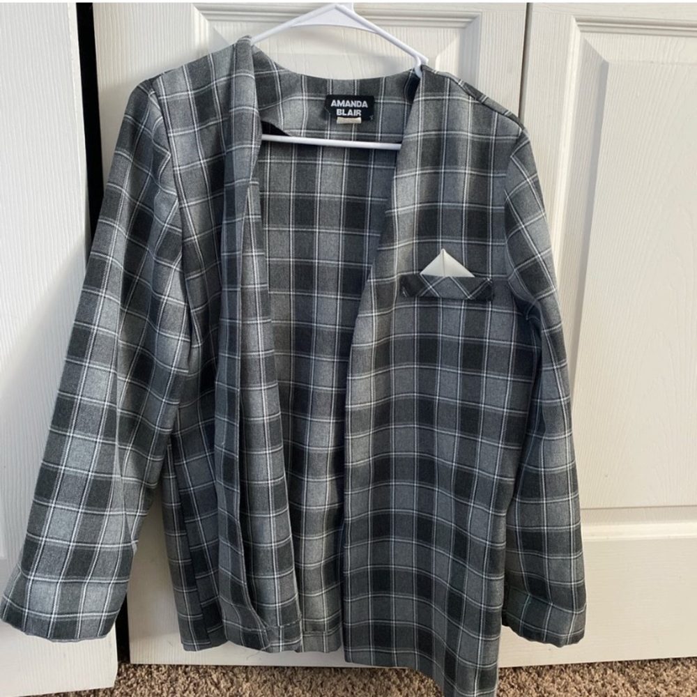 Plaid blazer / jacket